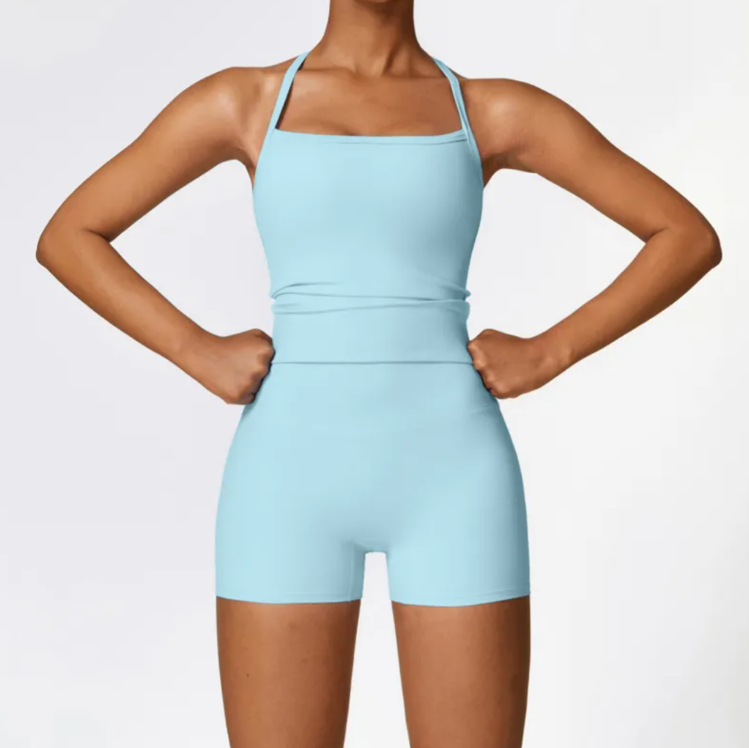 Slimming Brushed Fit Quick-Dry Yoga Set