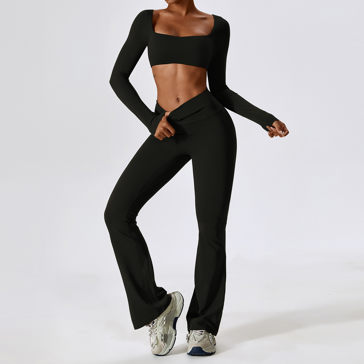Women's Nude Feel Yoga Set