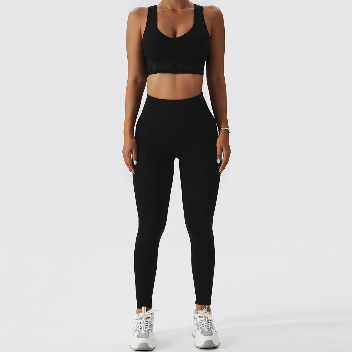 Women's Running Beauty Back Nude Fitness Clothing